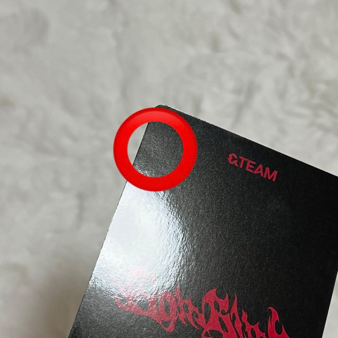 【最安値】&TEAM Go in Blind チェキサイン 特典 トレカ ユウマ