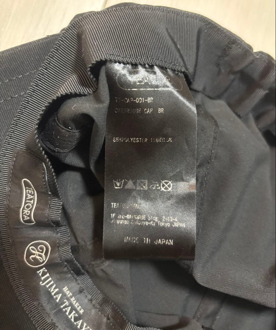 帽子 TEATORA CARTRIDGE CAP BR