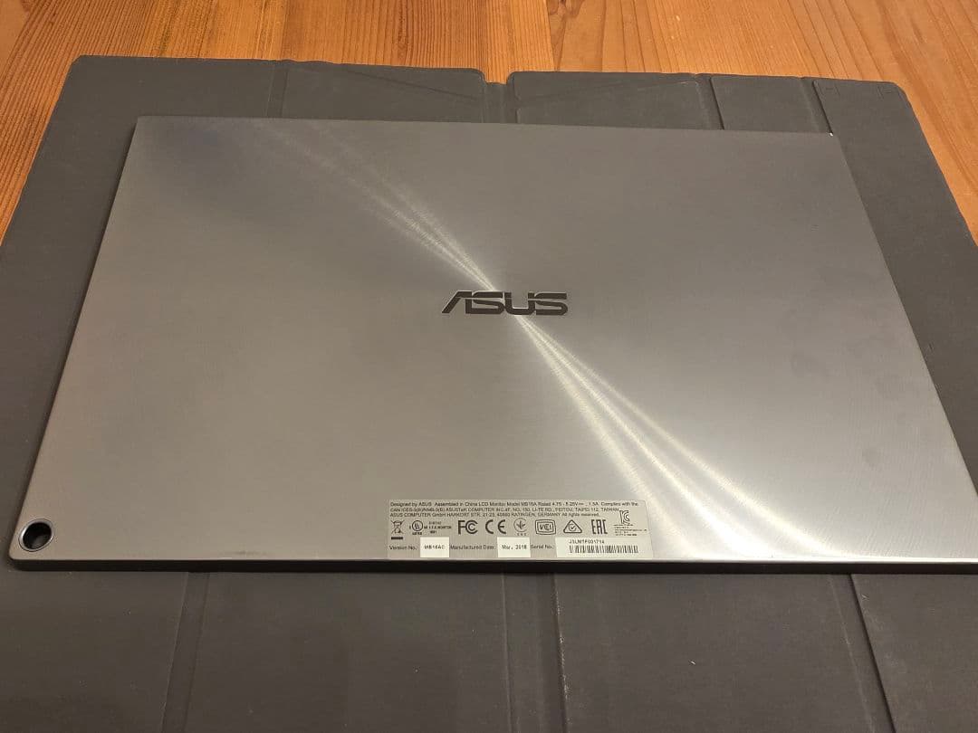 ASUS ZenScreen ポータブルモニター MB16AC 15.6インチ