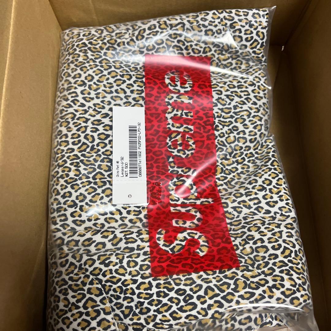 パンツ supreme chino pant leopard