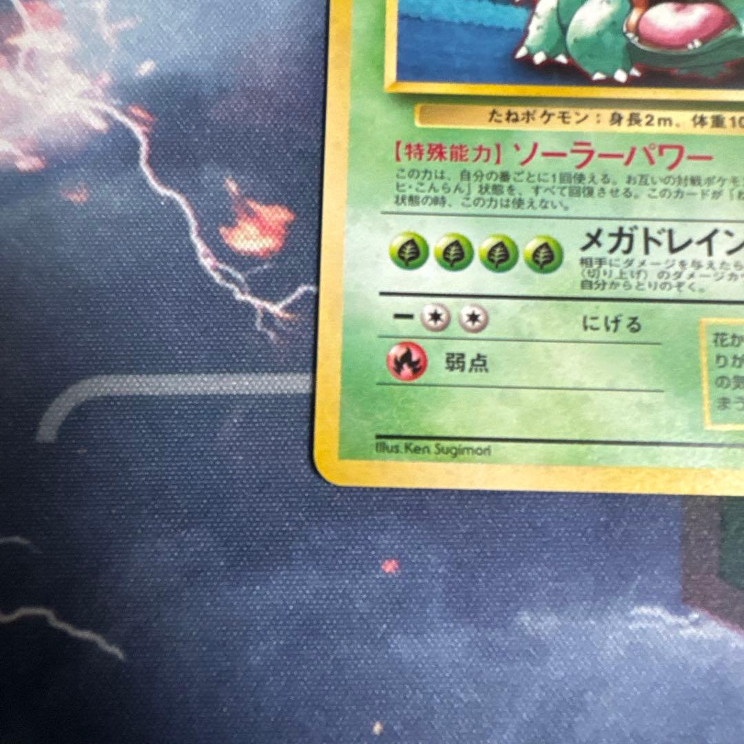 フシギバナ HP100 トレーディングカード　旧裏