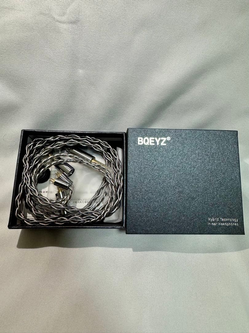 【最強セット】BQEYZ Winter ＆ プラグ交換式純正ケーブル「Rime」