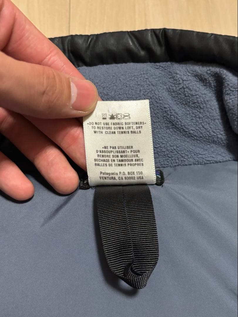 パタゴニア　ダウンベスト　84631F7 ブラック