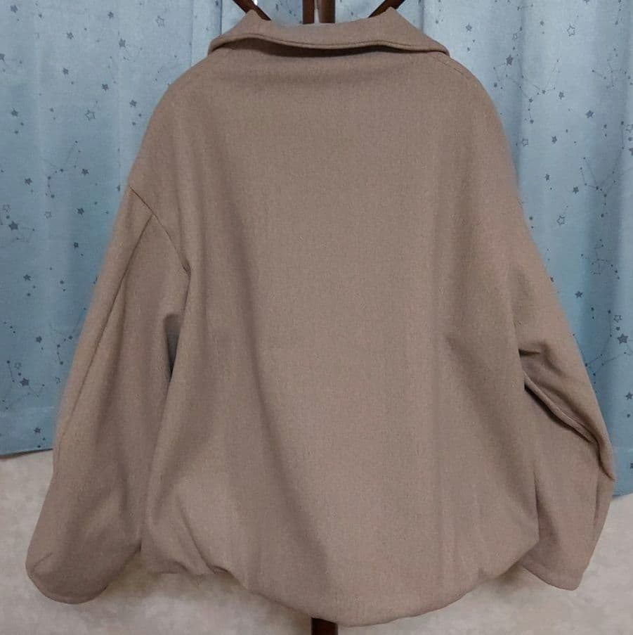 ☆星☆彡☆新品☆ nunuforme メルトンクロスドレープカラーコート