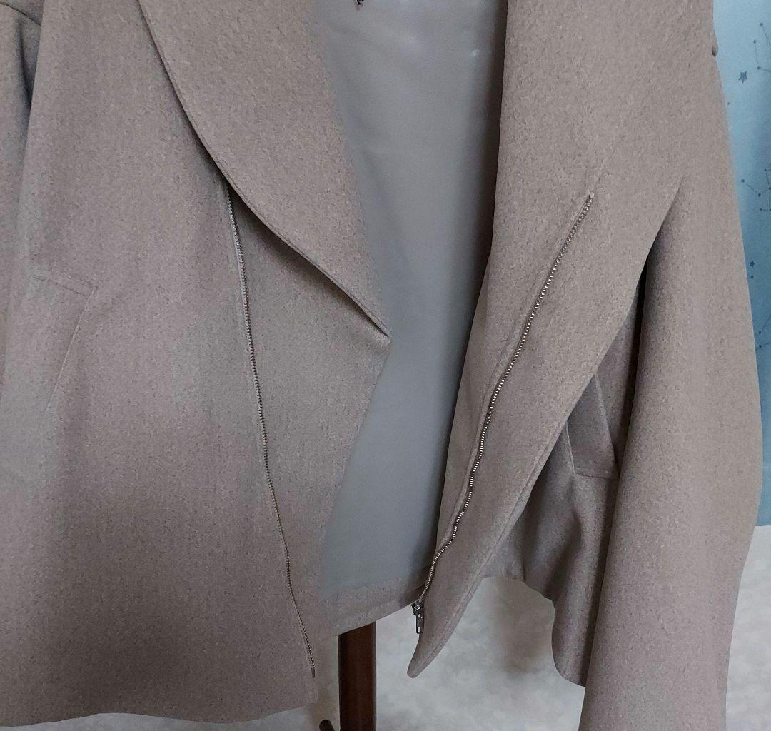 ☆星☆彡☆新品☆ nunuforme メルトンクロスドレープカラーコート