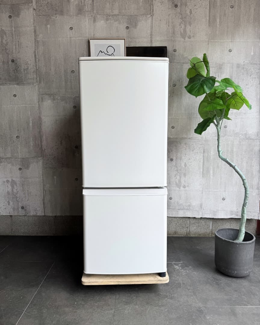 設置まで✨ MITSUBISHI 一人暮らし用冷蔵庫 146L✨2024年製⭕️