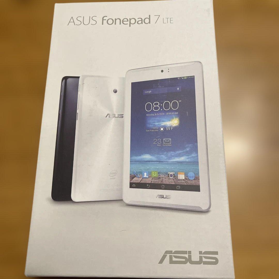 未開封　未使用品　ASUS Fonepad 7 LTE ホワイト