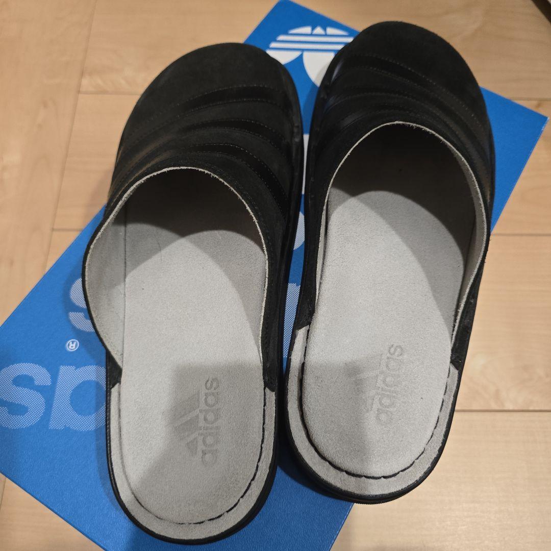 adidas ADICLOG ブラック サボサンダル US8 アディクロッグ