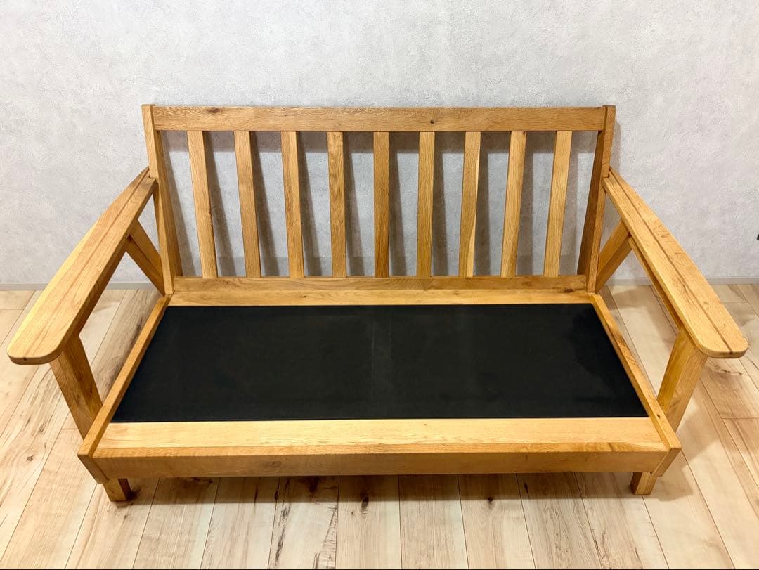 BAYFLOW　2人掛け　ソファ　デニムソファ　木枠