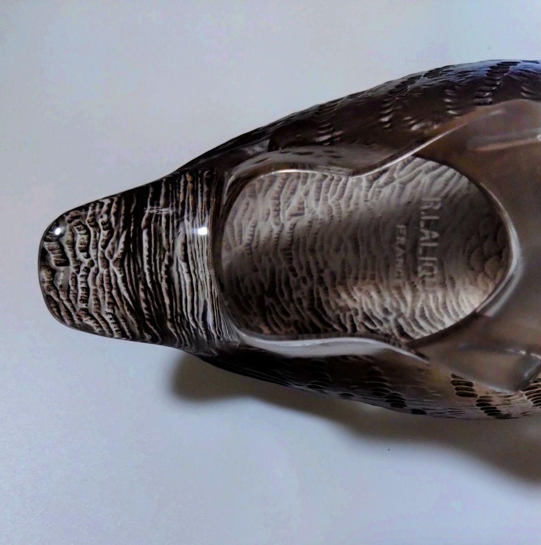 ルネ　ラリック　R LALIQUE　ウズラ　置物　オブジェ　クリスタル