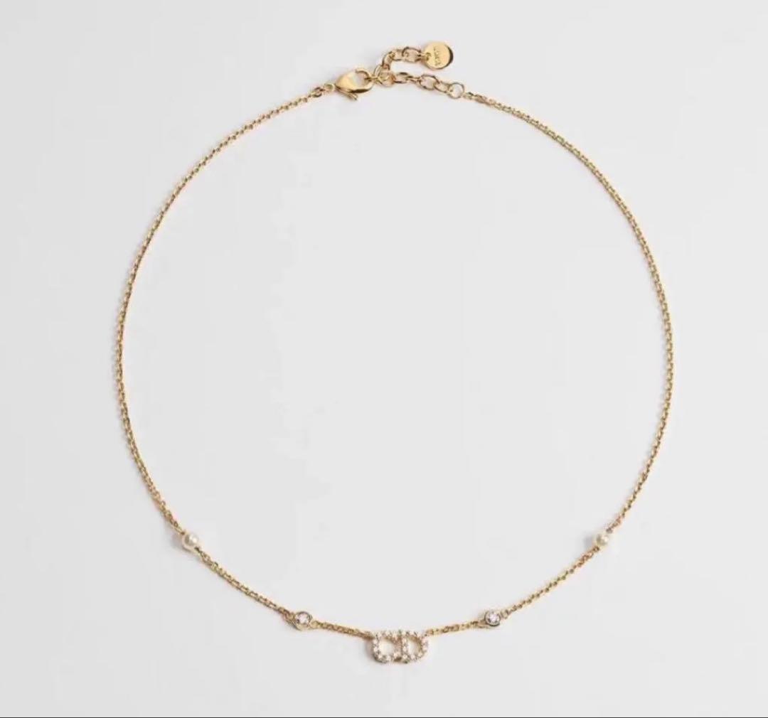Dior ダブルCロゴ ネックレス新品