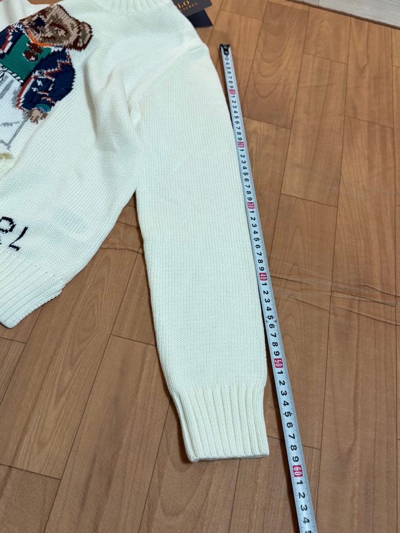 Polo ラルフローレン　ポロ　ベアー刺繍　ニットセーター