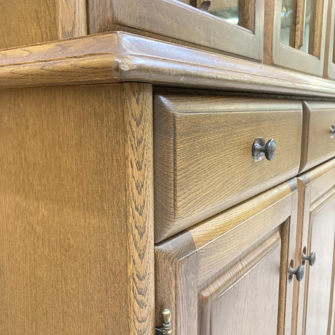 起立木工　３面食器棚　カップボード