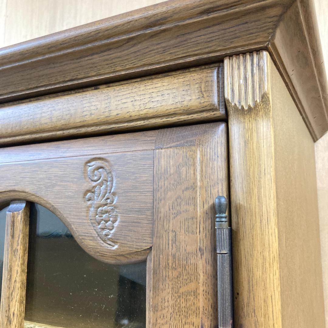 起立木工　３面食器棚　カップボード