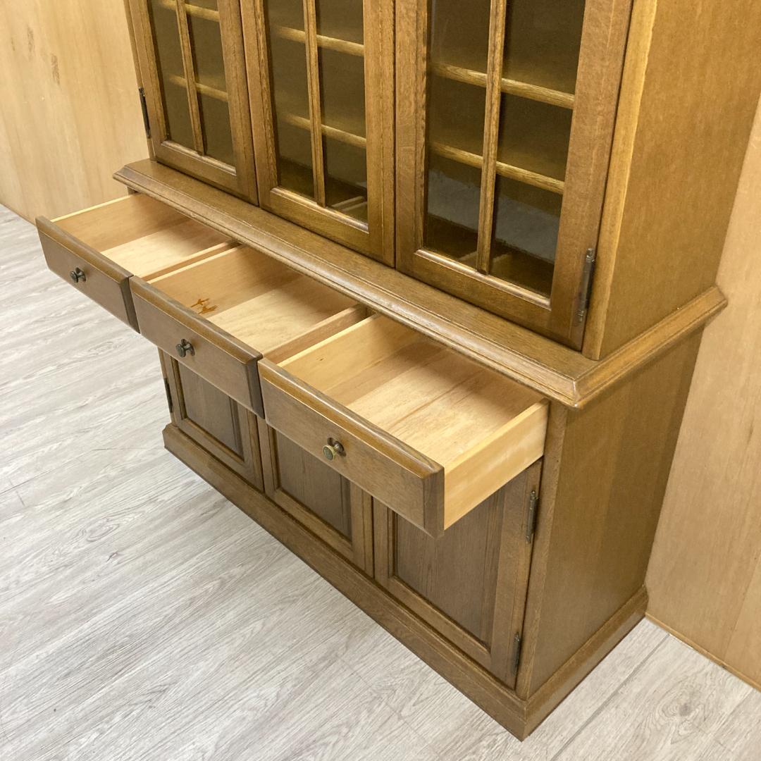 起立木工　３面食器棚　カップボード