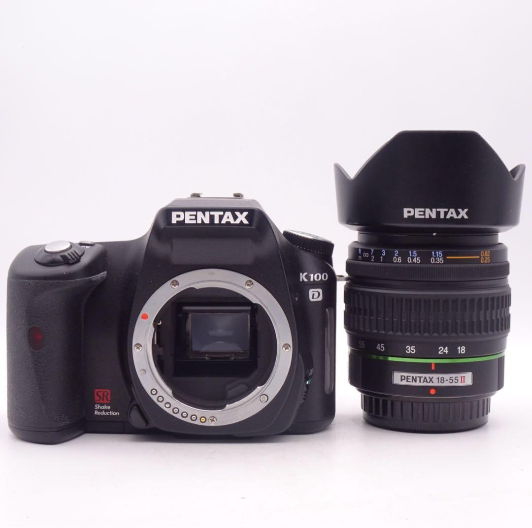 【動作確認済】 PENTAX K100D Pentax 18-55 ii セット
