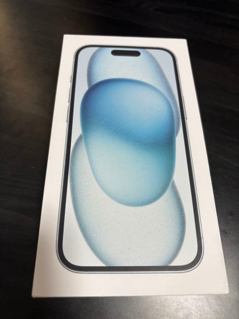 【美品】Apple iPhone 15 128GB ブルー SIMフリー