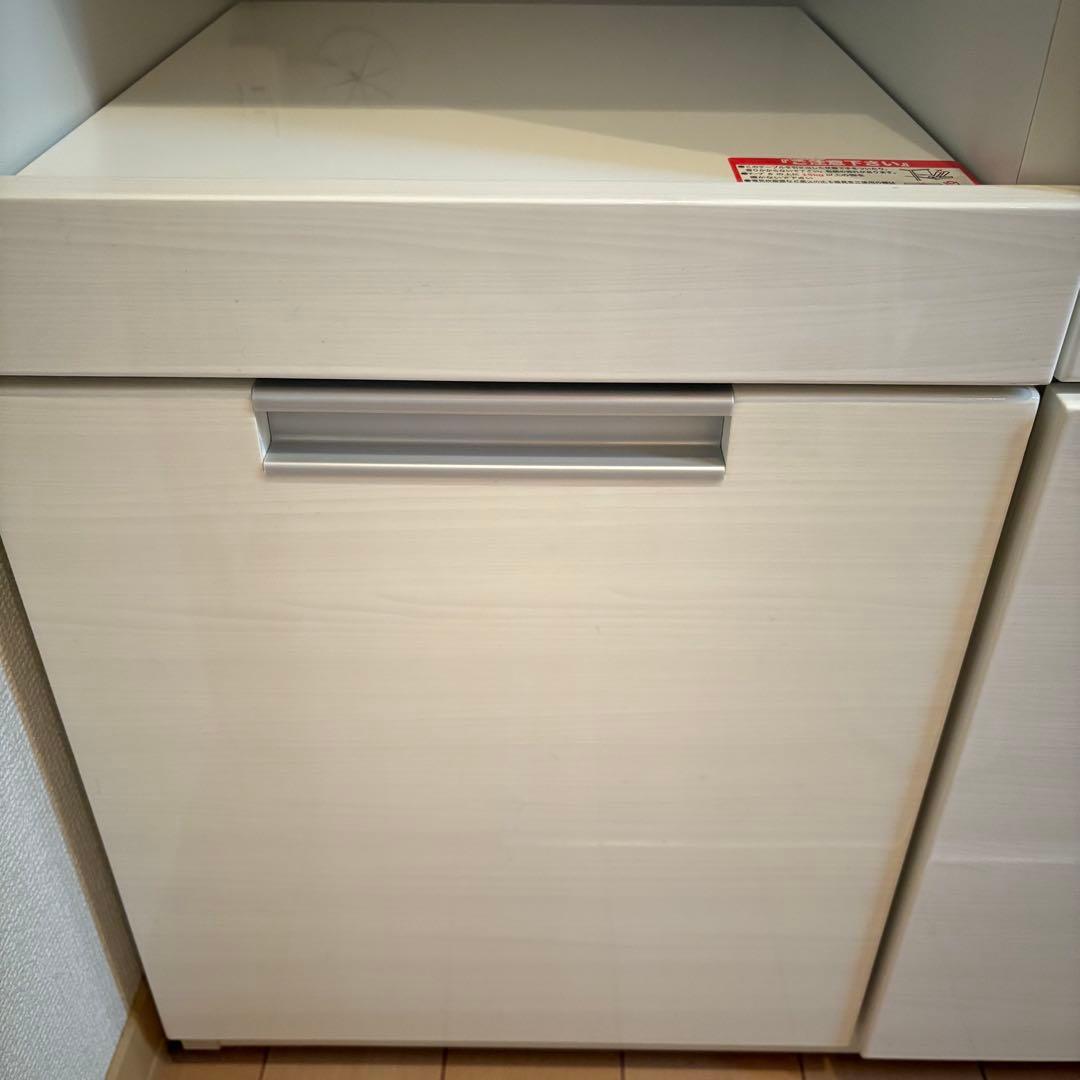 ニトリ　キッチンボード　カップボード　ダリア　100KB-WH ホワイト