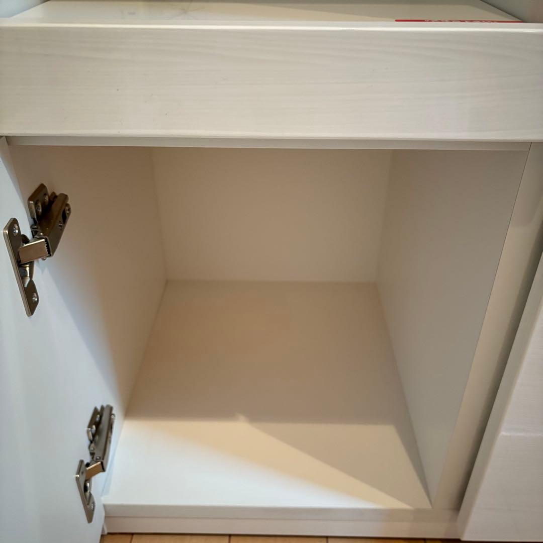 ニトリ　キッチンボード　カップボード　ダリア　100KB-WH ホワイト