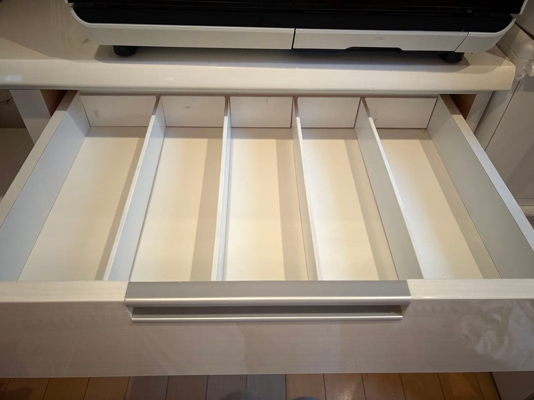 ニトリ　キッチンボード　カップボード　ダリア　100KB-WH ホワイト