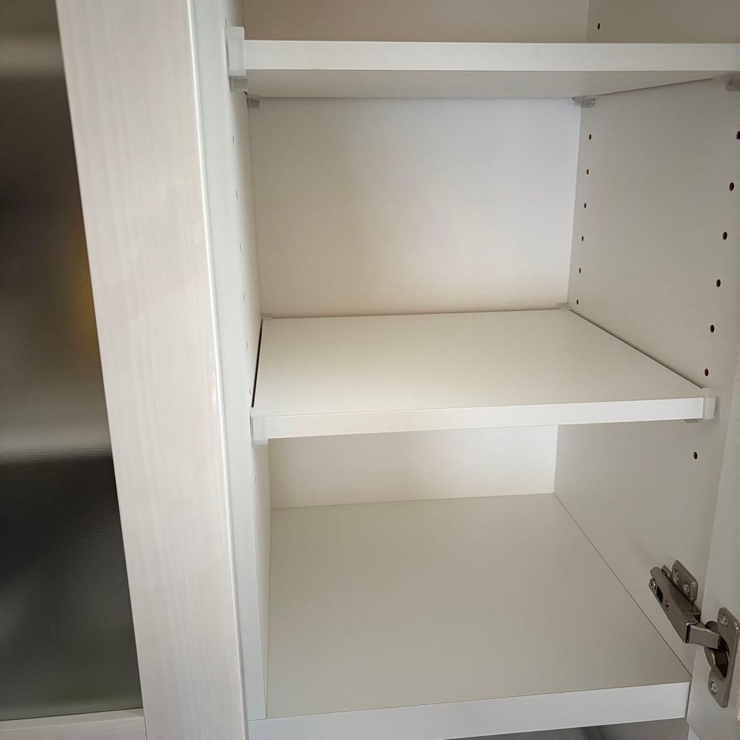 ニトリ　キッチンボード　カップボード　ダリア　100KB-WH ホワイト