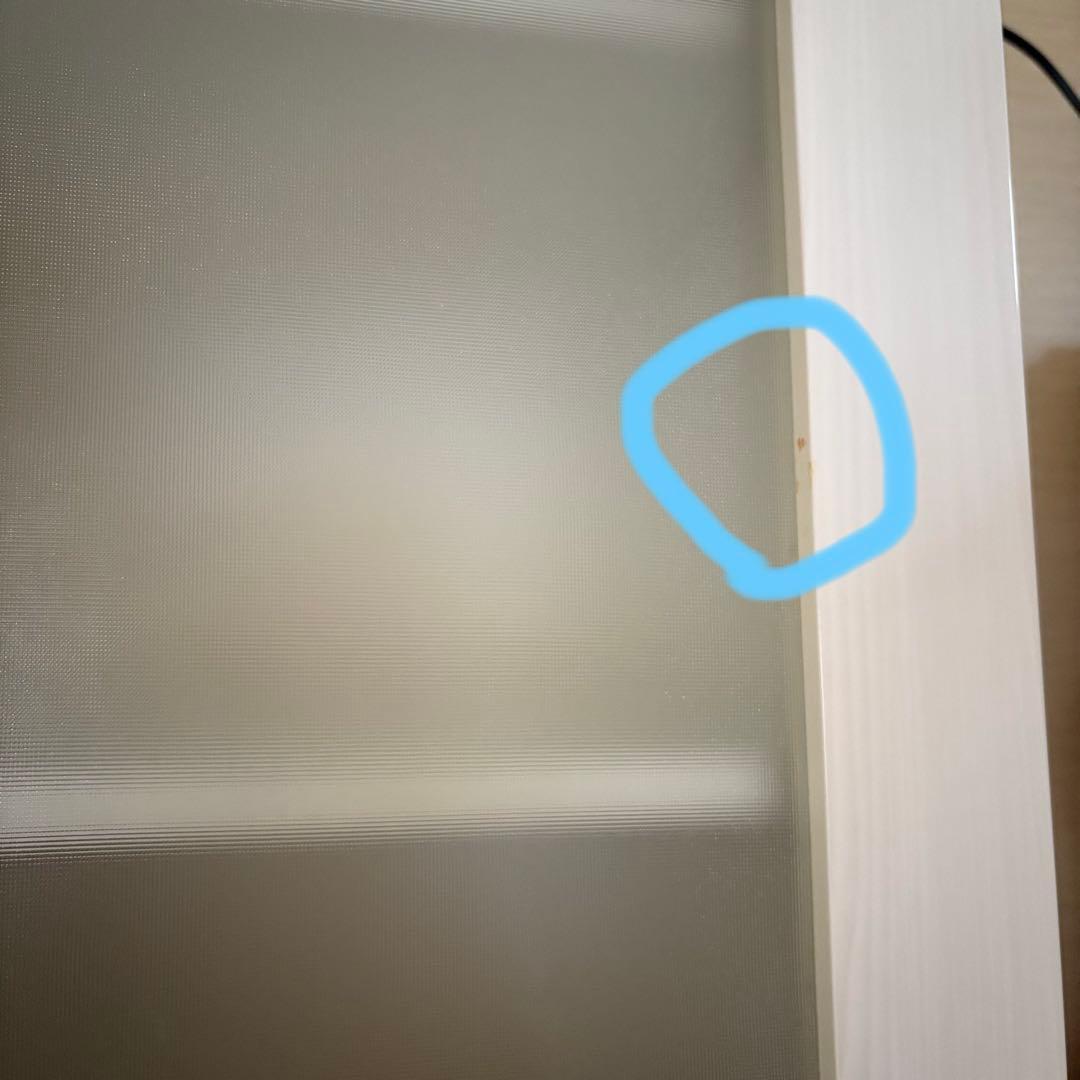 ニトリ　キッチンボード　カップボード　ダリア　100KB-WH ホワイト