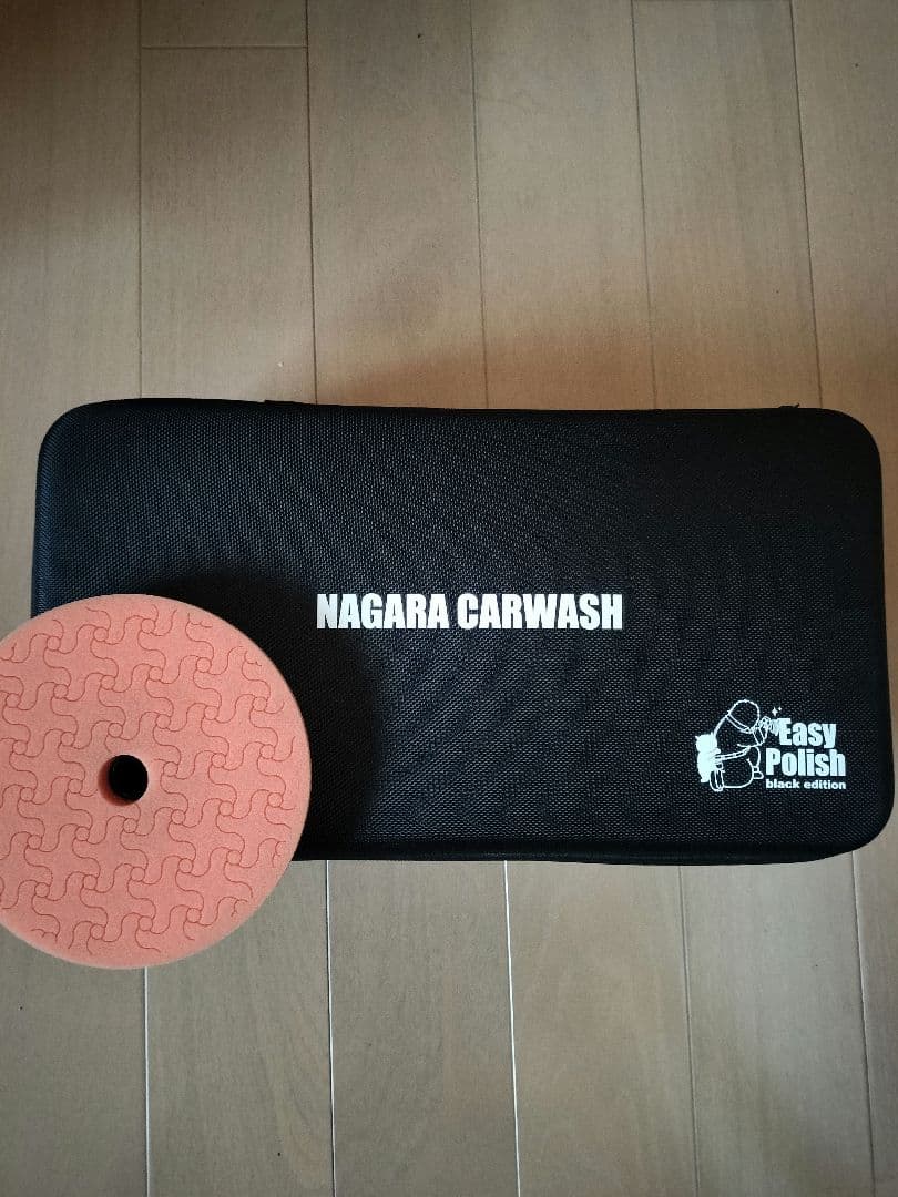 (未使用)ながら洗車　イージーポリッシュ　ブラックエディション　手裏剣パッド