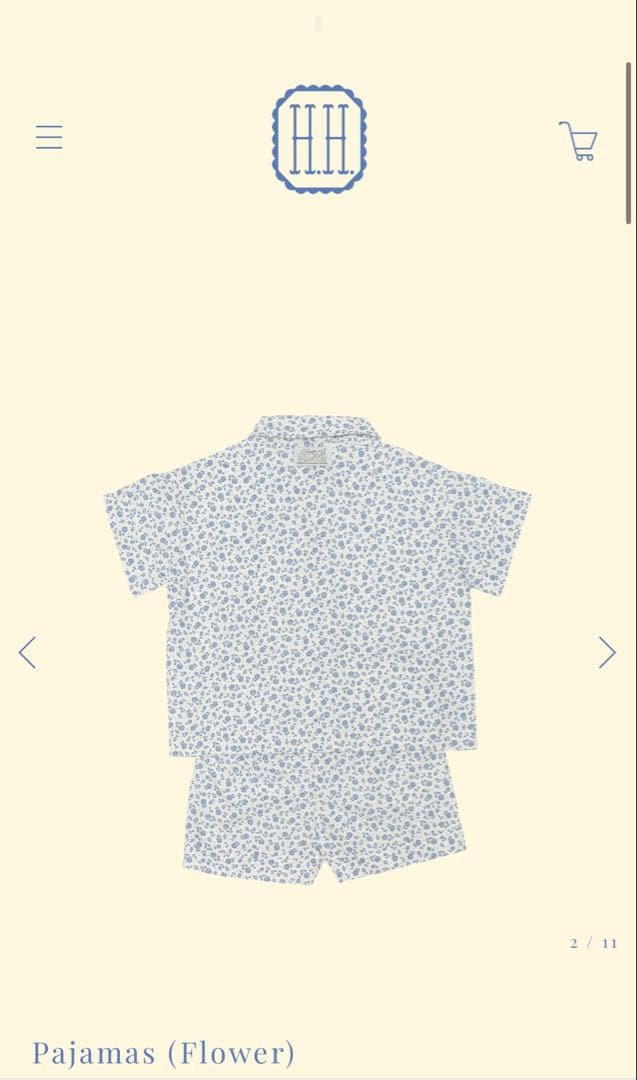 House on the hill / Pajamas（Flower） 90