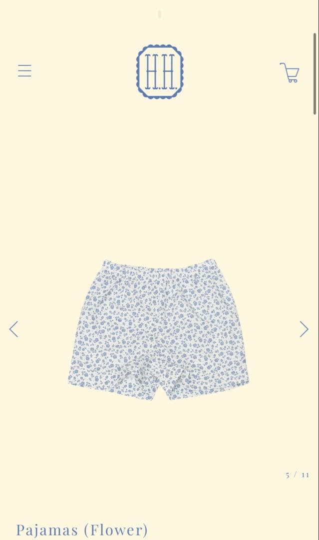 House on the hill / Pajamas（Flower） 90