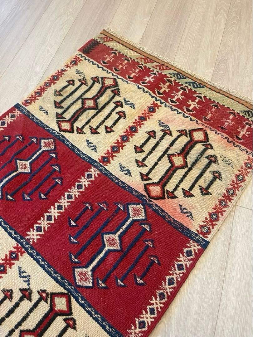 vintage キリムラグ　ヴィンテージ