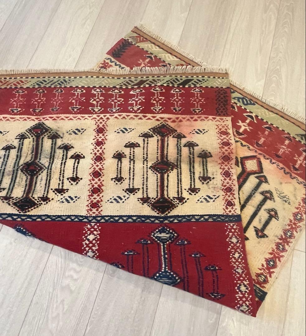 vintage キリムラグ　ヴィンテージ