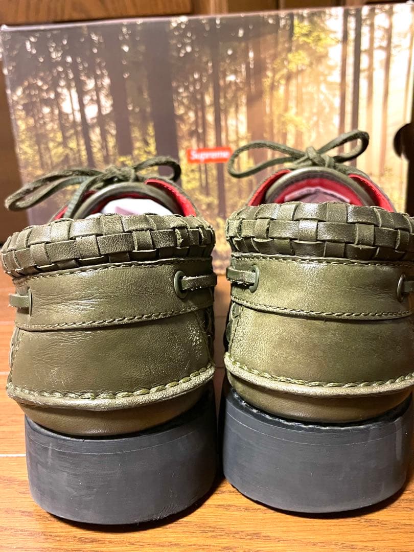 靴 Supreme Timberland Woven 3-Eye Lug Shoe