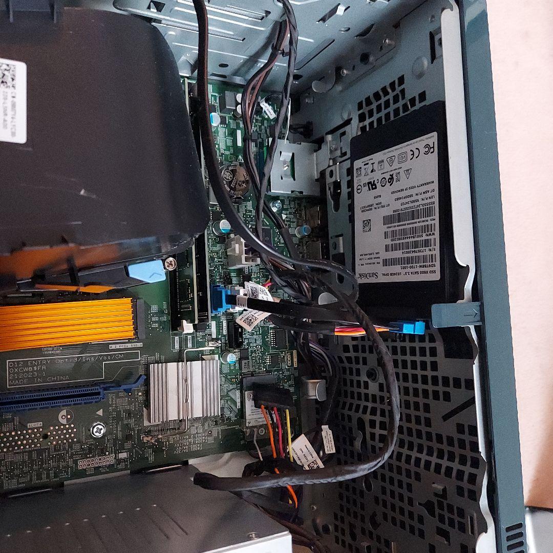 Insprion3910 Dell 12世代Core i3 SSD2TB+1TB