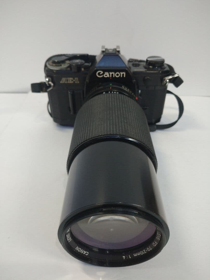 ジャンク Canon キャノン AE-1 一眼レフカメラ レンズ2点付き