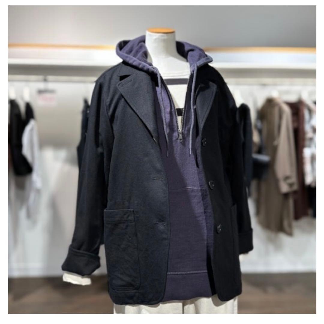 美品✨MHL 23SS 洗える　リネンコットン　ドリルジャケット　サイズ2 M