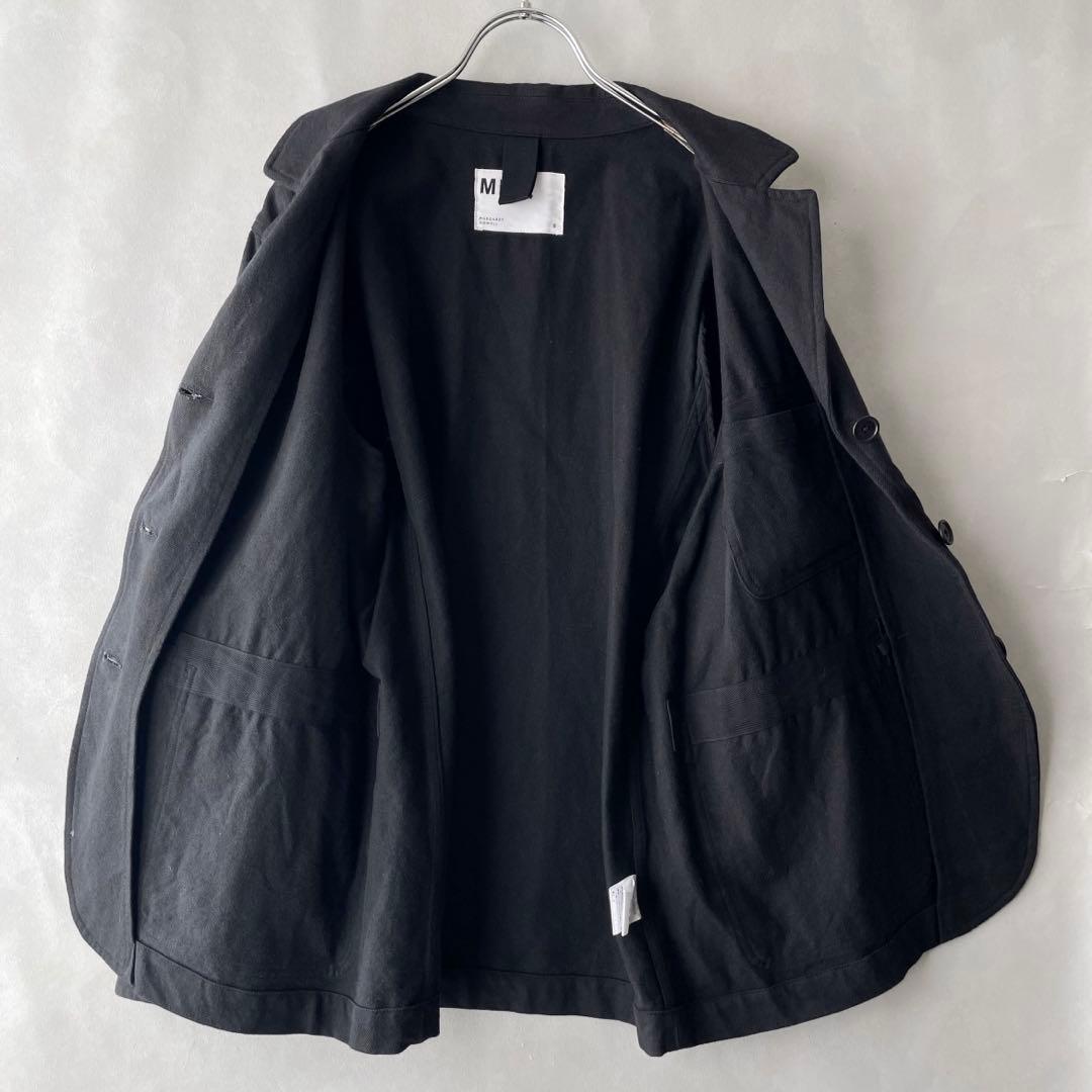 美品✨MHL 23SS 洗える　リネンコットン　ドリルジャケット　サイズ2 M