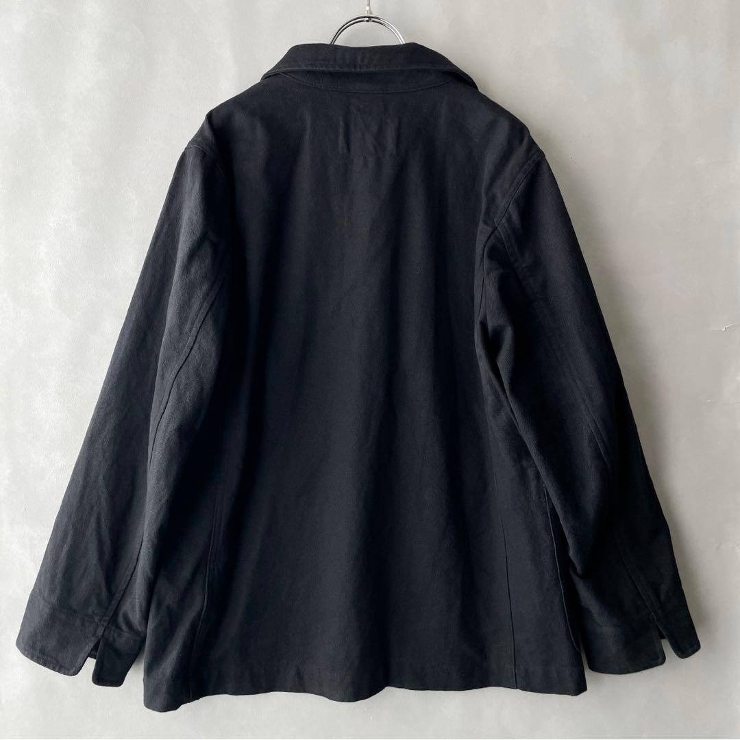 美品✨MHL 23SS 洗える　リネンコットン　ドリルジャケット　サイズ2 M