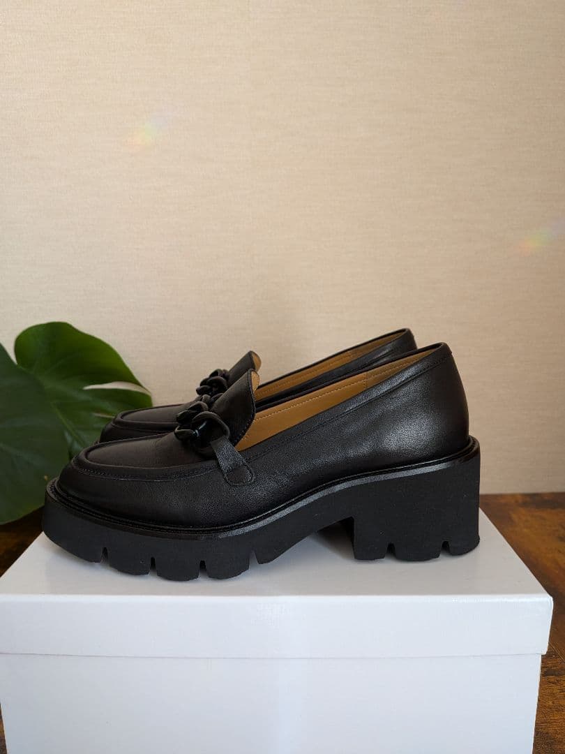 MACKINTOSH PHILOSOPHY チェーンモチーフ ローファー