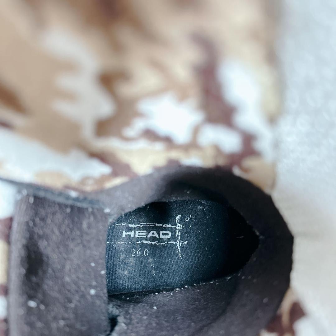 HEAD ヘッド スノーボードブーツ 26cm ダブル ボア BOA ダイヤル式