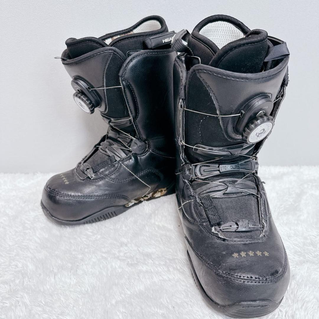 HEAD ヘッド スノーボードブーツ 26cm ダブル ボア BOA ダイヤル式