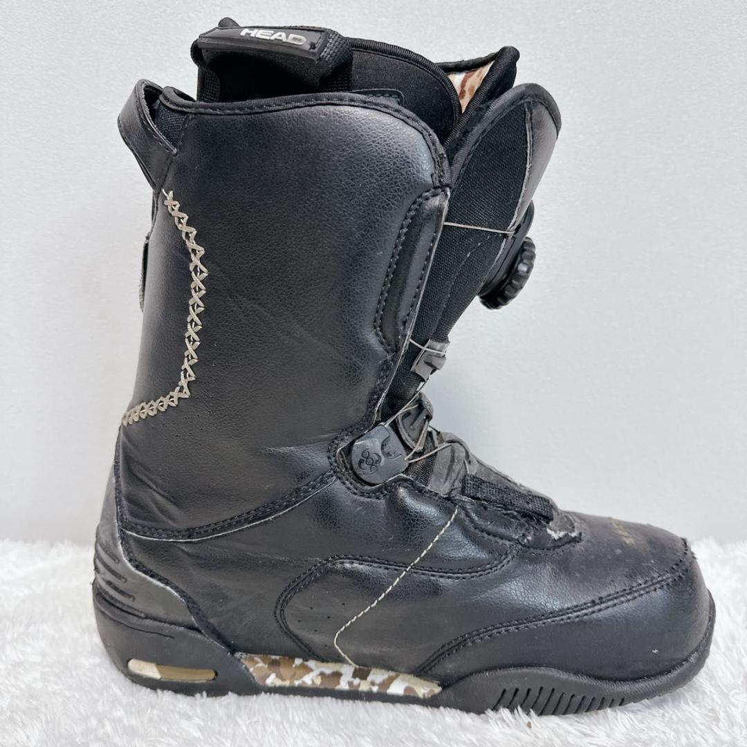 HEAD ヘッド スノーボードブーツ 26cm ダブル ボア BOA ダイヤル式