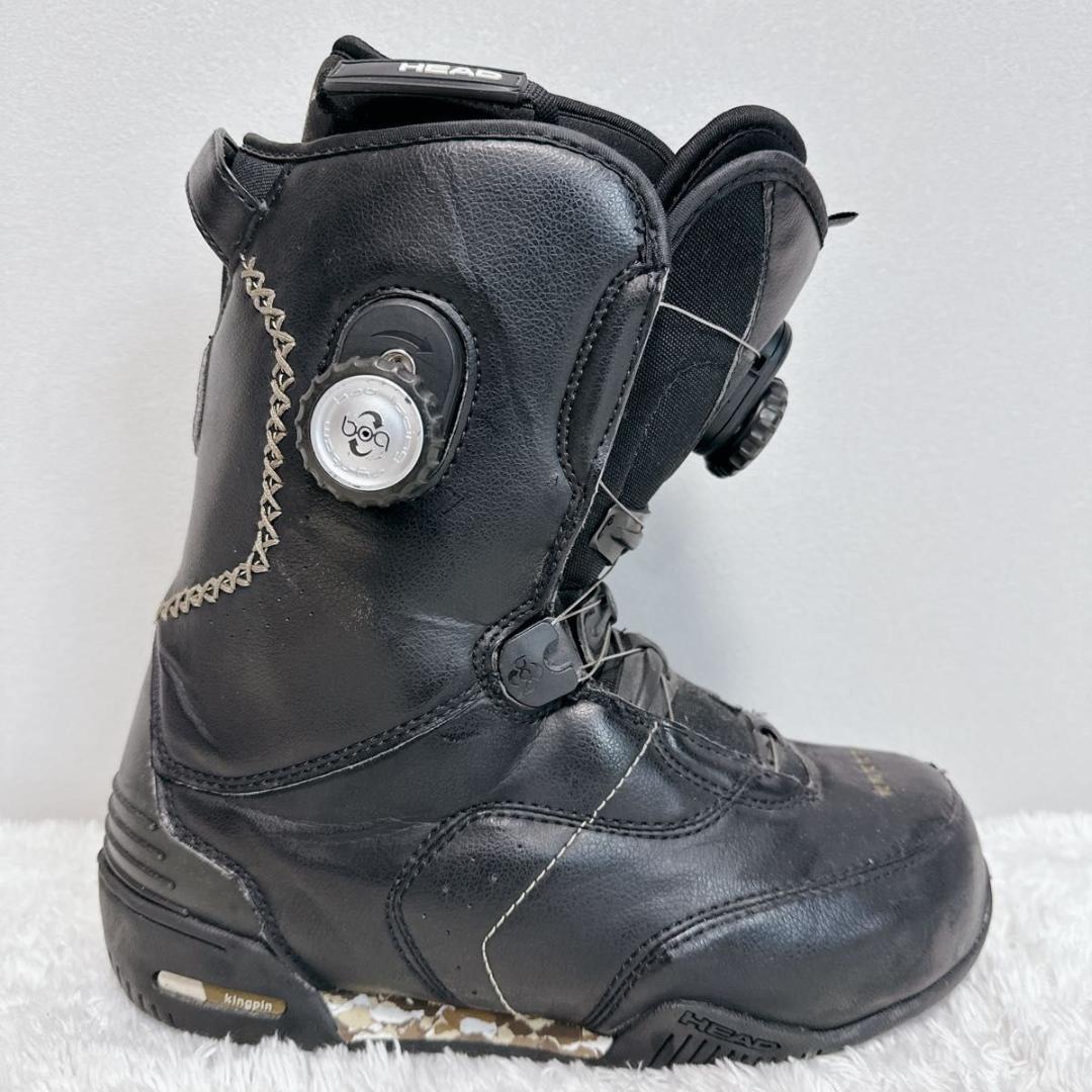 HEAD ヘッド スノーボードブーツ 26cm ダブル ボア BOA ダイヤル式