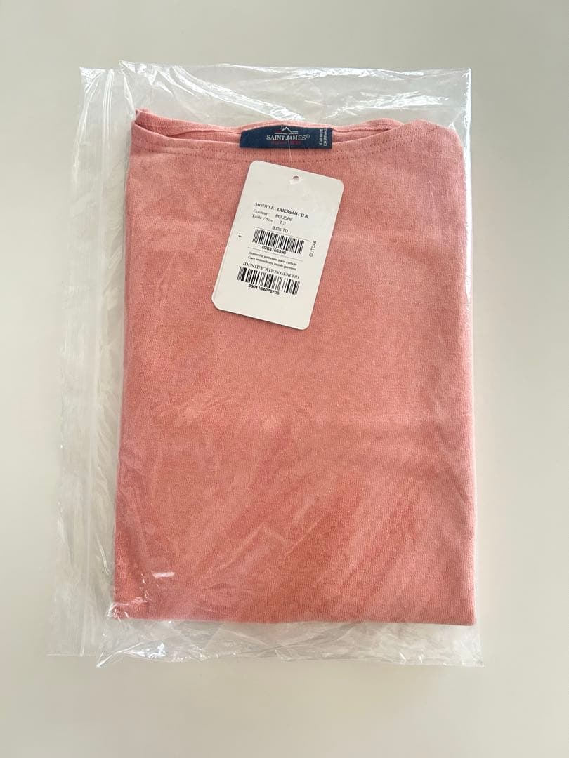 新品タグ付き　セントジェームス ウェッソン　サイズT3 プードル　ピンク