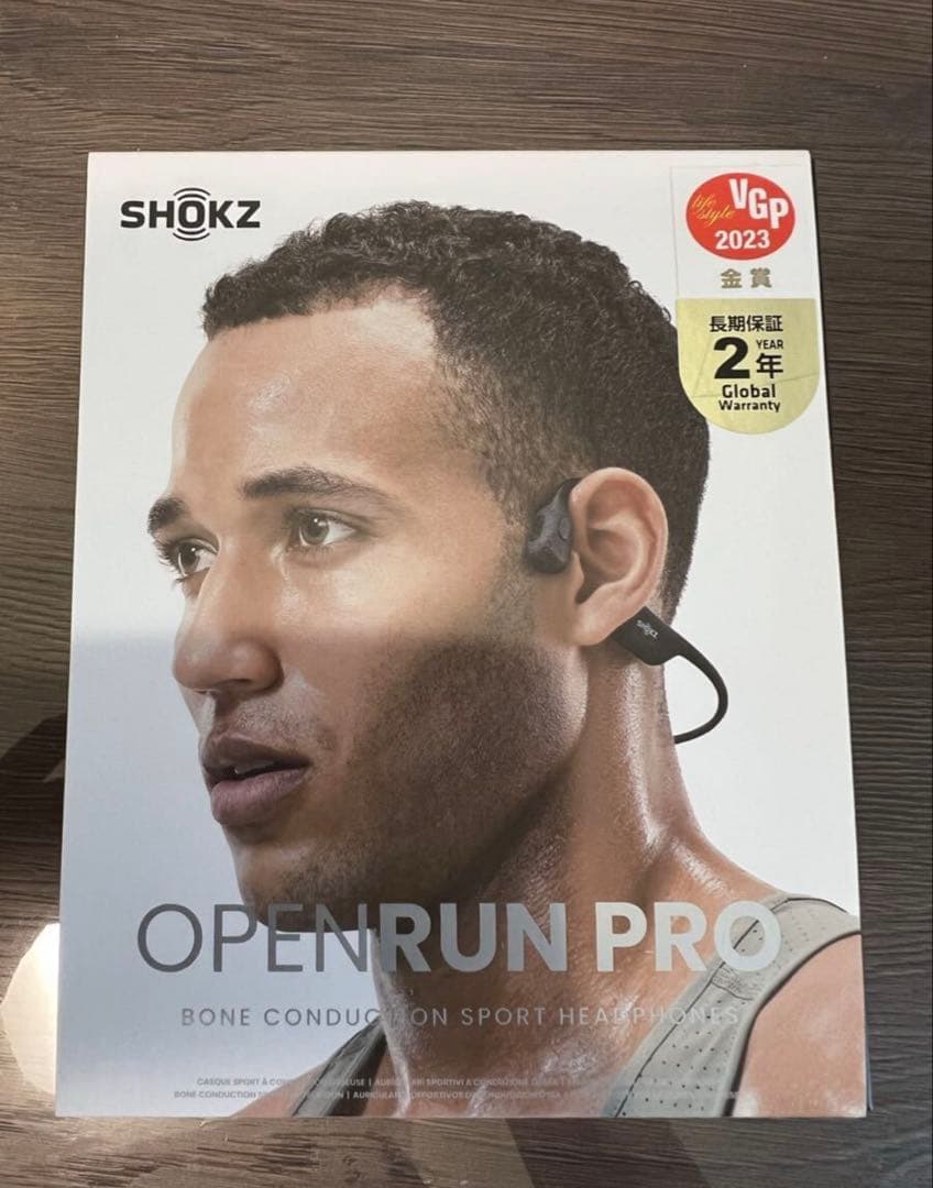 SHOKZ OPENRUN PRO 骨伝導イヤホン