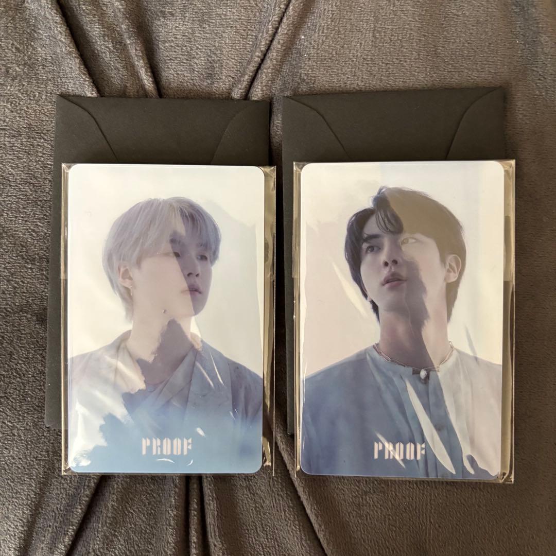 【まとめ売り】BTS Proof トレカ ポストカード ハイブ限定 ジン ユンギ