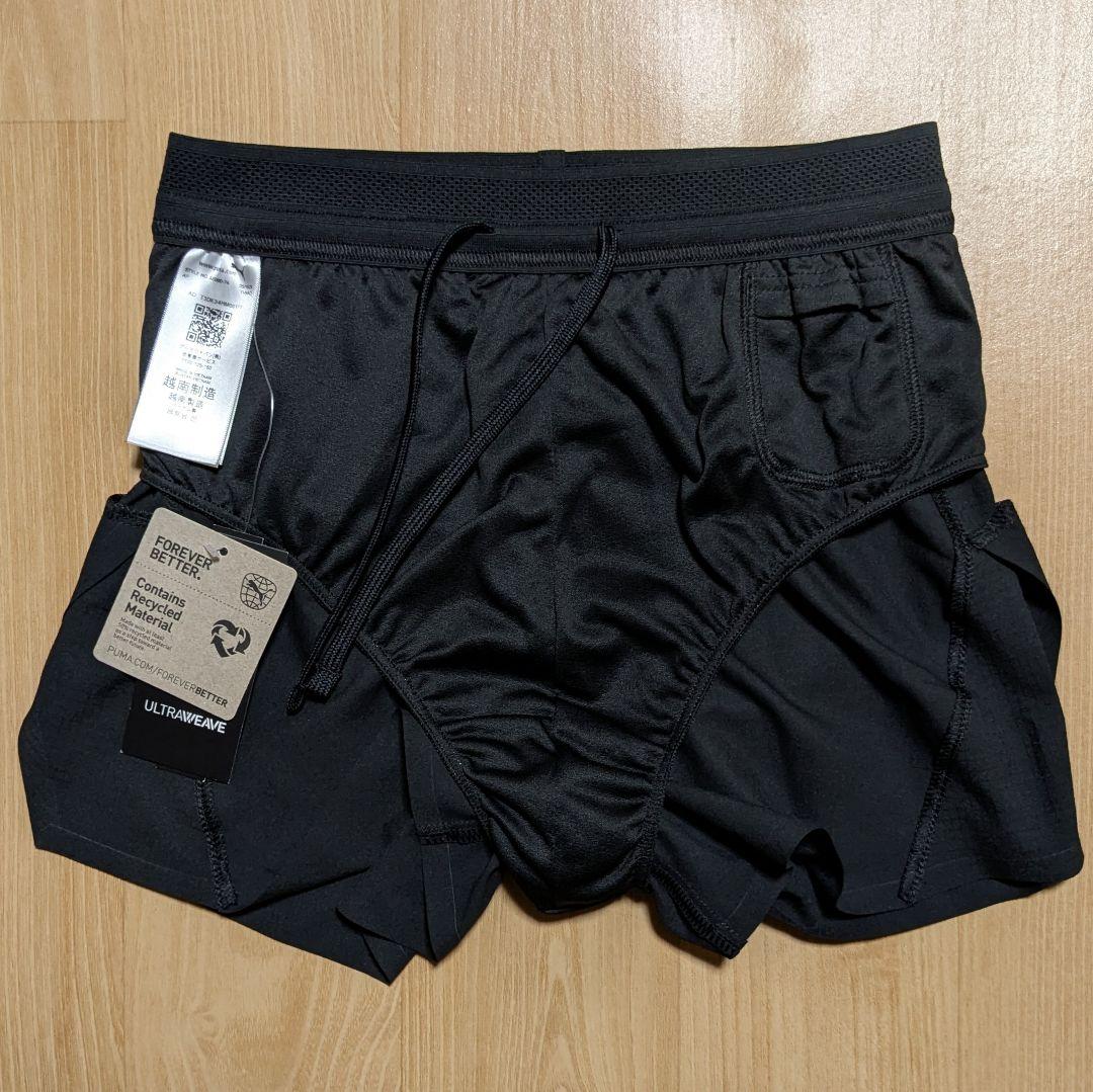 ■PUMA セットアップ 上下 黒 シングレット ショーツ タンクトップ 陸上■