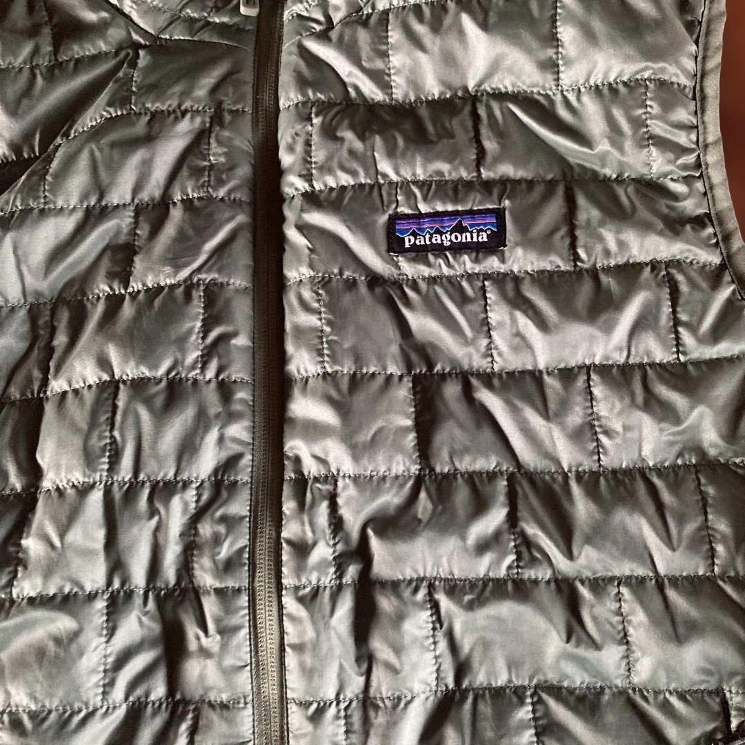patagonia ナノパフベスト M薄緑