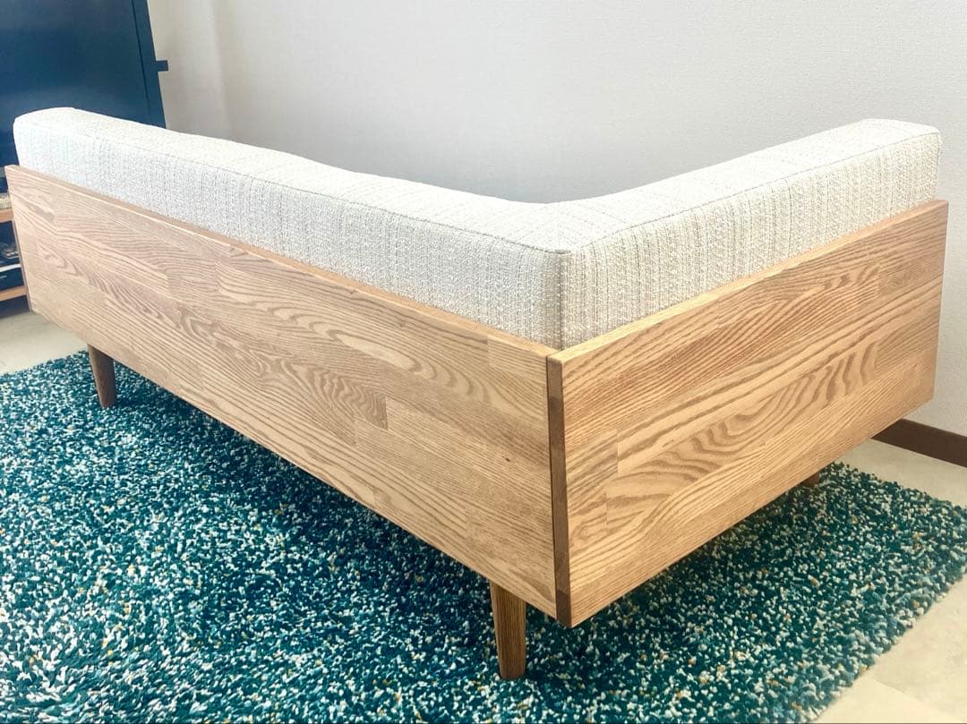 【新品】モモナチュラル デイソファ2.5P