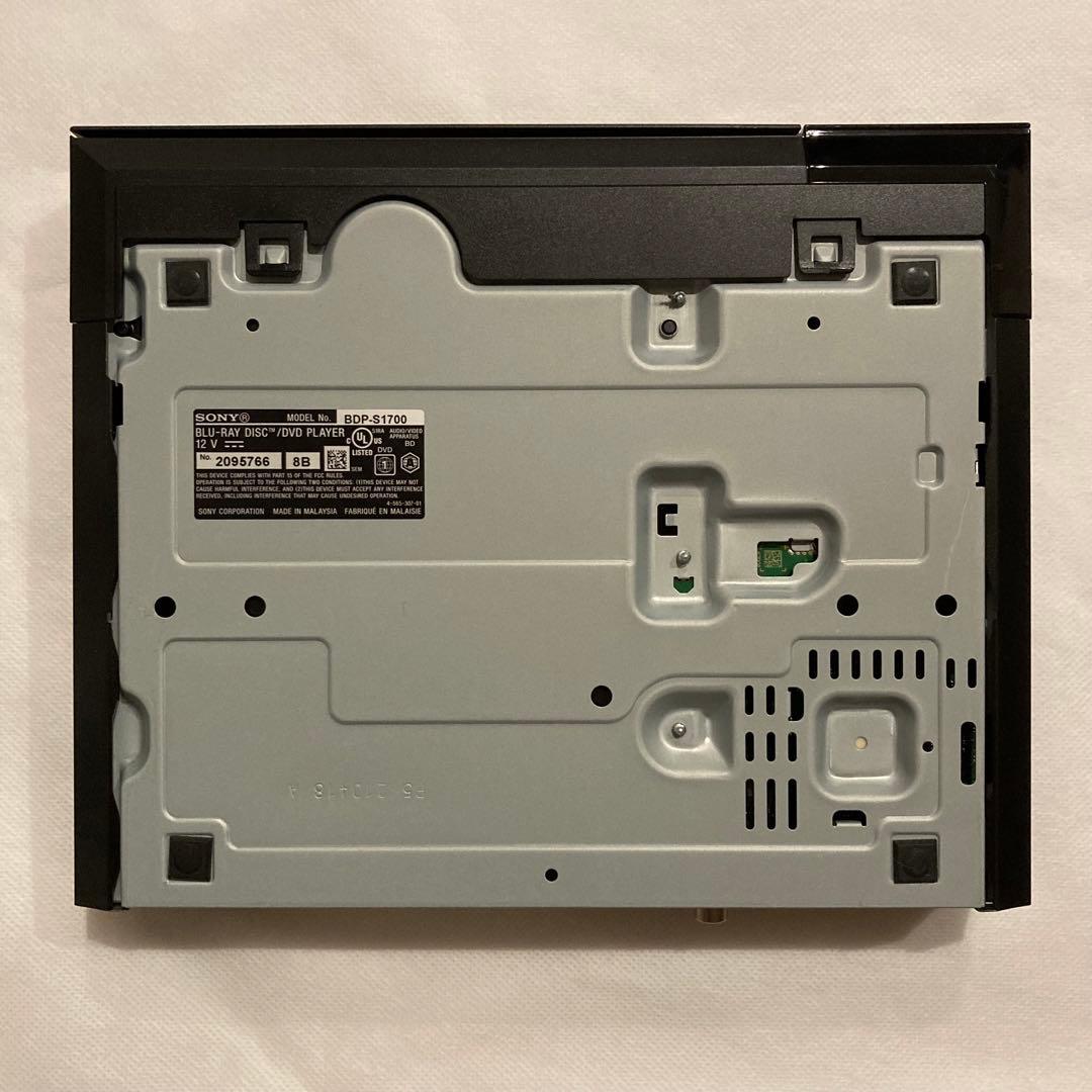 SONY BD/DVDプレイヤー BDP-1700 リージョンフリー 米国購入品