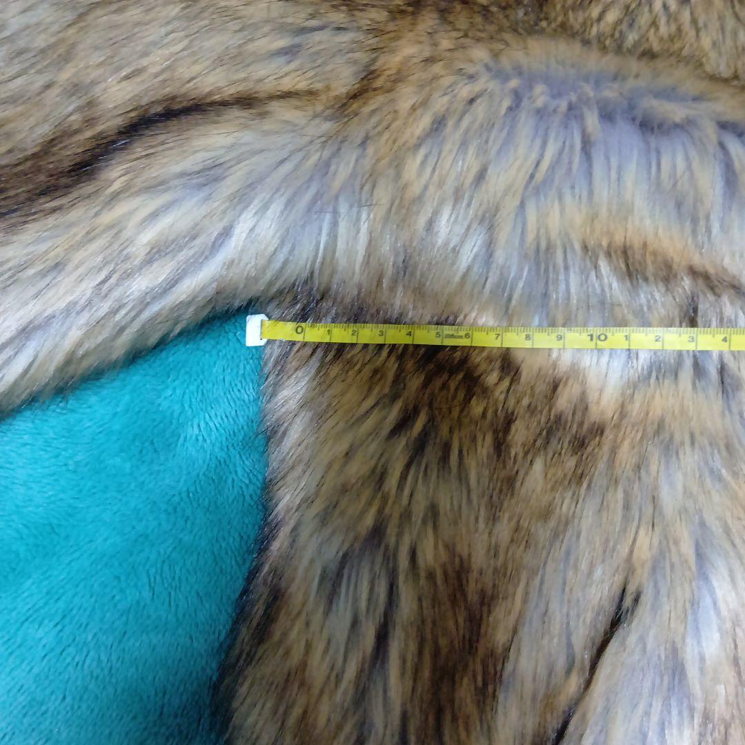 jakke ボリューム エコファー　セミロングコート